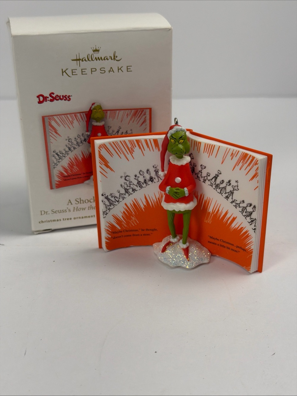 Hallmark Keepsake Dr Seuss A Shocking Surprise 2011 Ornament